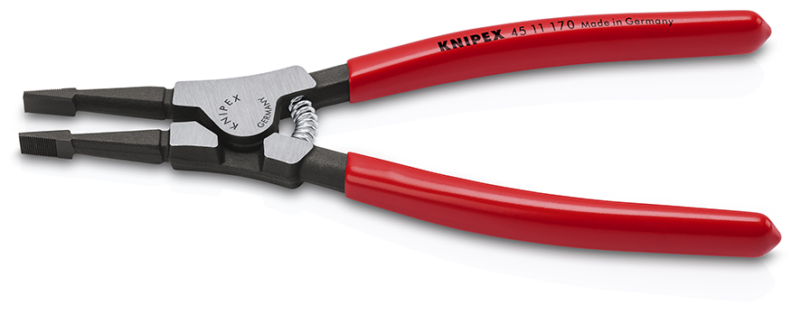 KNIPEX KNIPEX 45 11 170 Montagezange für Sprengringe auf Wellen 170 mm brüniert mit Kunststoff überzogen
