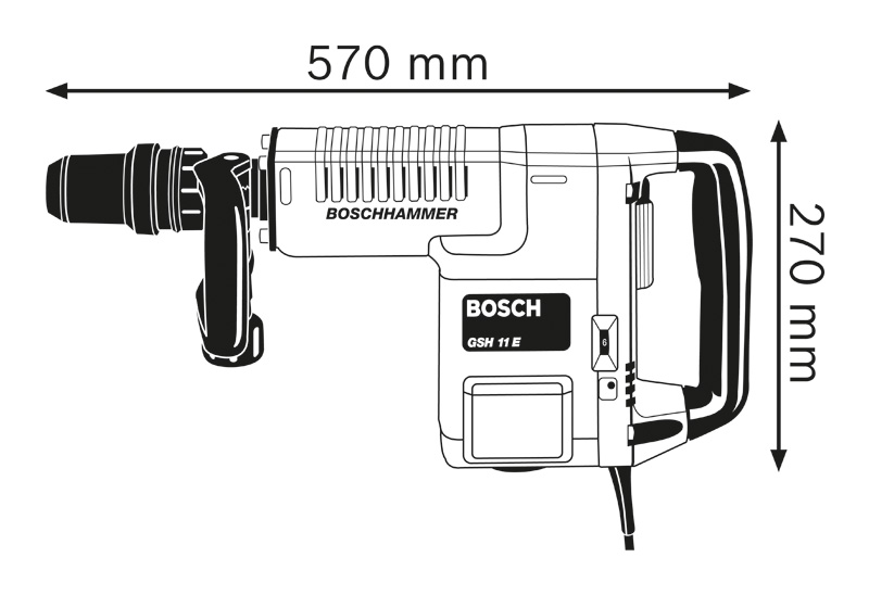 BOSCH Schlaghammer GSH11E