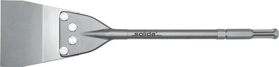 SOLIDA Spachtelmeissel M12 - Verschraubung 152x635mm Hex. 22 mm mit 6 Nuten HILTI TE-S 805 / 905 SOLIDA Spachtelmeissel M12 - Verschraubung 152x635mm Hex. 22 mm mit 6 Nuten HILTI TE-S 805 / 905