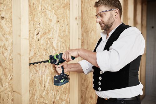 FESTOOL Akku-Schlagbohrschrauber QUADRIVE TPC 18/4-Basic-Set FESTOOL Akku-Schlagbohrschrauber QUADRIVE TPC 18/4-Basic-Set