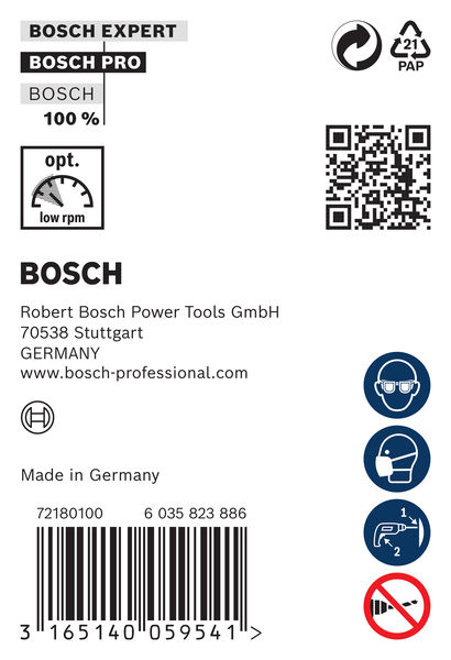 BOSCH PRO Wood HSS Installationsbohrer, 20 x 100 x 600 mm BOSCH PRO Wood HSS Installationsbohrer, 20 x 100 x 600 mm