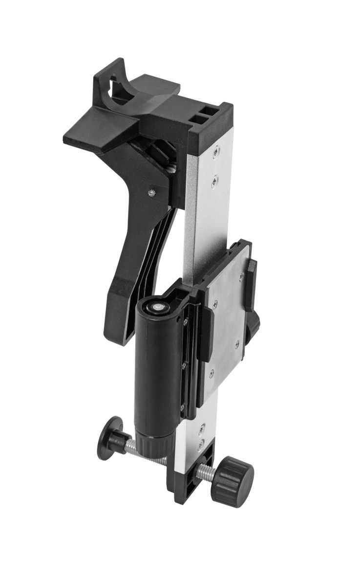 STABILA Wandhalterung SWB 10, Höhenverstellung 11 cm, Grob- und Feinjustage STABILA Wandhalterung SWB 10, Höhenverstellung 11 cm, Grob- und Feinjustage