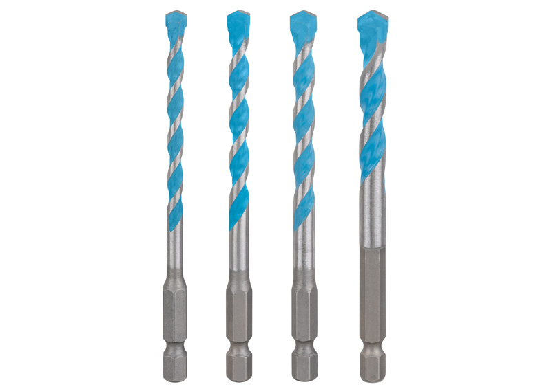BOSCH EXPERT HEX-9 Multi Construction Bohrer-Set, 5,5/6/7/8x100 mm, 4-tlg.