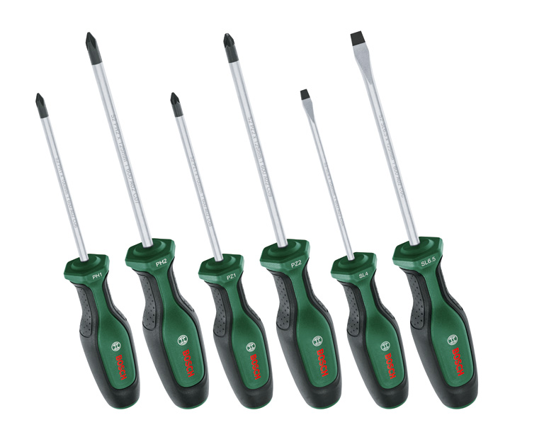 BOSCH Handwerkzeuge Schraubendreher-Set, 6-tlg. BOSCH Handwerkzeuge Schraubendreher-Set, 6-tlg.
