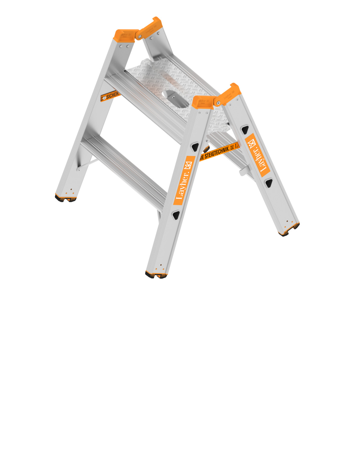 LAYHER Alu-Schwerlasttritt TOPIC 1043.3 LAYHER Alu-Schwerlasttritt TOPIC 1043.3
