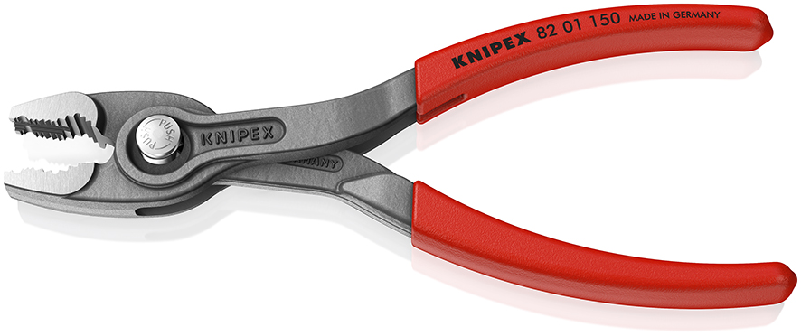 KNIPEX KNIPEX 82 01 150 TwinGrip® Front- und Seitengreifzange 150 mm grau atramentiert mit rutschhemmendem Kunststoff überzogen poliert KNIPEX KNIPEX 82 01 150 TwinGrip® Front- und Seitengreifzange 150 mm grau atramentiert mit rutschhemmendem Kunststoff überzogen poliert