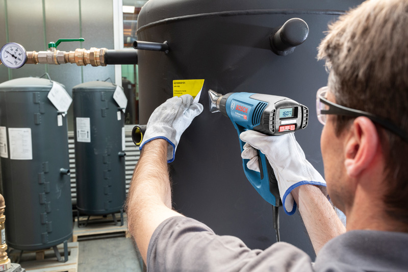 BOSCH Heißluftgebläse GHG 23-66, L-BOXX