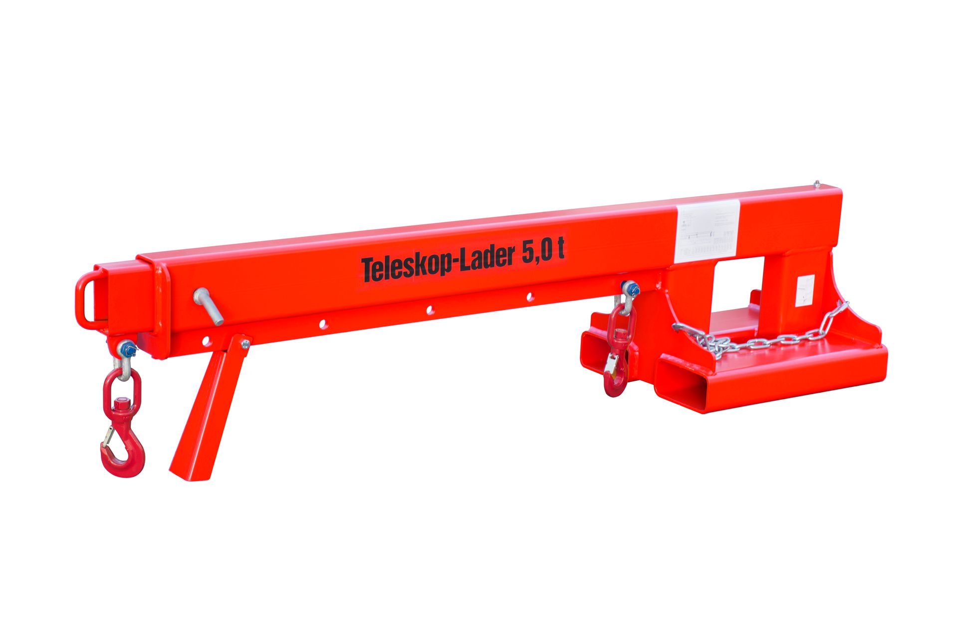 BAUER Teleskop-Lader KT 5,0, lackiert, RAL 3000 Feuerrot BAUER Teleskop-Lader KT 5,0, lackiert, RAL 3000 Feuerrot