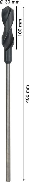BOSCH PRO Wood HSS Installationsbohrer, 30 x 100 x 400 mm BOSCH PRO Wood HSS Installationsbohrer, 30 x 100 x 400 mm