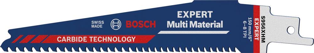 BOSCH EXPERT 956XHM Multi Material Säbelsägeblatt, 10-tlg.