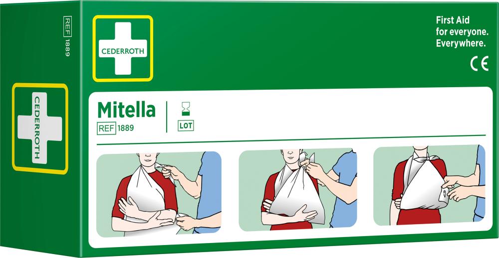 CEDERROTH Bandage/Kompr.f. Arm/Kopf2 Stck. Mitellen CEDERROTH Bandage/Kompr.f. Arm/Kopf2 Stck. Mitellen