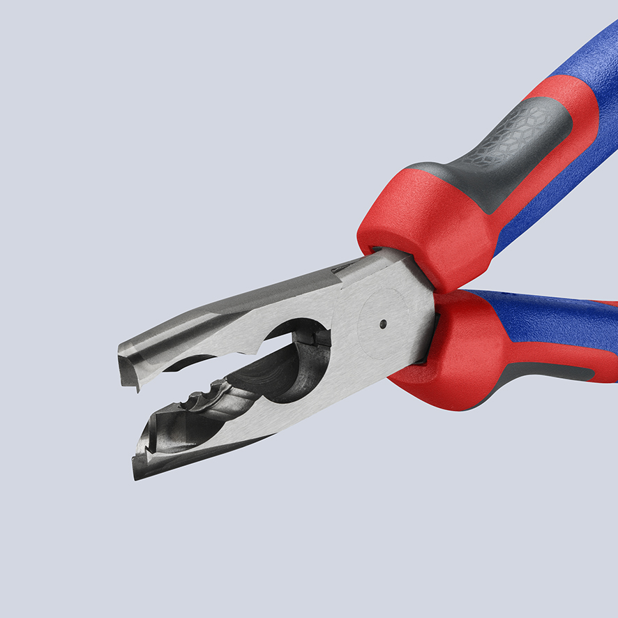 KNIPEX KNIPEX 13 42 165 Abmantelungszange 165 mm schwarz atramentiert mit Comfort-Griffen poliert