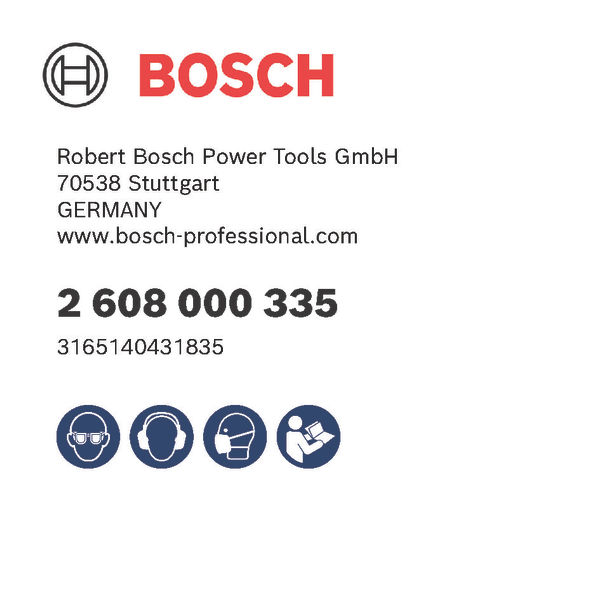 BOSCH Grundplatte mit Handgriff und Absaugstutzen BOSCH Grundplatte mit Handgriff und Absaugstutzen
