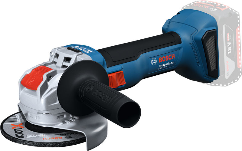 BOSCH Winkelschleifer mit X-LOCK GWX 18V-8