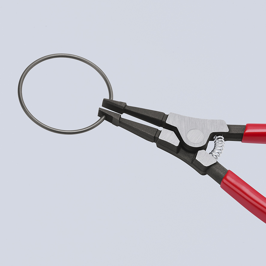KNIPEX KNIPEX 45 11 170 Montagezange für Sprengringe auf Wellen 170 mm brüniert mit Kunststoff überzogen KNIPEX KNIPEX 45 11 170 Montagezange für Sprengringe auf Wellen 170 mm brüniert mit Kunststoff überzogen