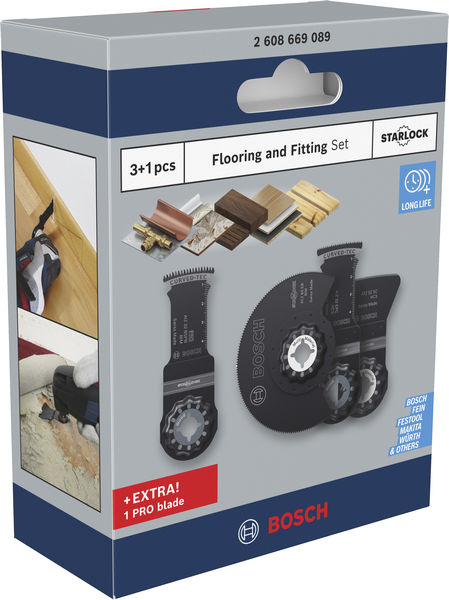 BOSCH Boden und Installations Set, 4-tlg. BOSCH Boden und Installations Set, 4-tlg.