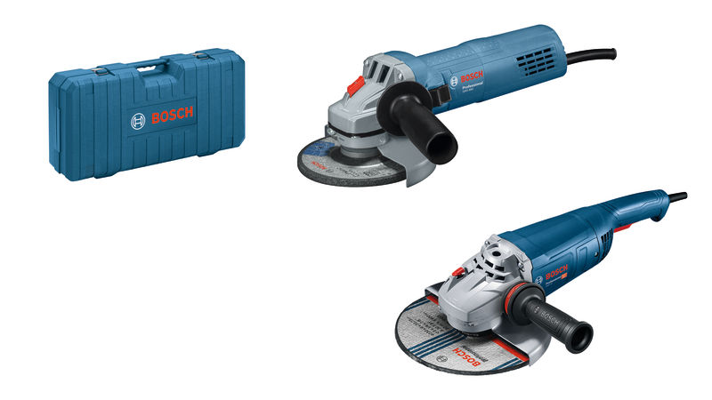 BOSCH Combo Kit 2tlg. Winkelschleifer-Set: GWS 22-230 J + GWS 880 im Handwerkerkoffer BOSCH Combo Kit 2tlg. Winkelschleifer-Set: GWS 22-230 J + GWS 880 im Handwerkerkoffer