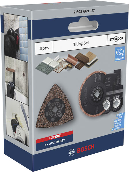 BOSCH Fliesen-Set, 4-tlg. BOSCH Fliesen-Set, 4-tlg.