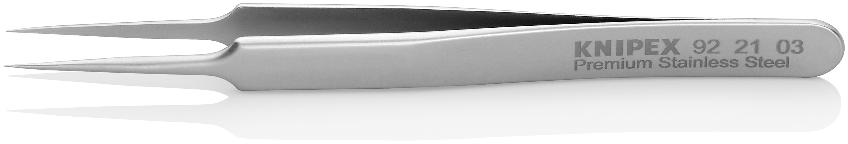 KNIPEX KNIPEX 92 21 03 Präzisionspinzette 110 mm Glatt KNIPEX KNIPEX 92 21 03 Präzisionspinzette 110 mm Glatt