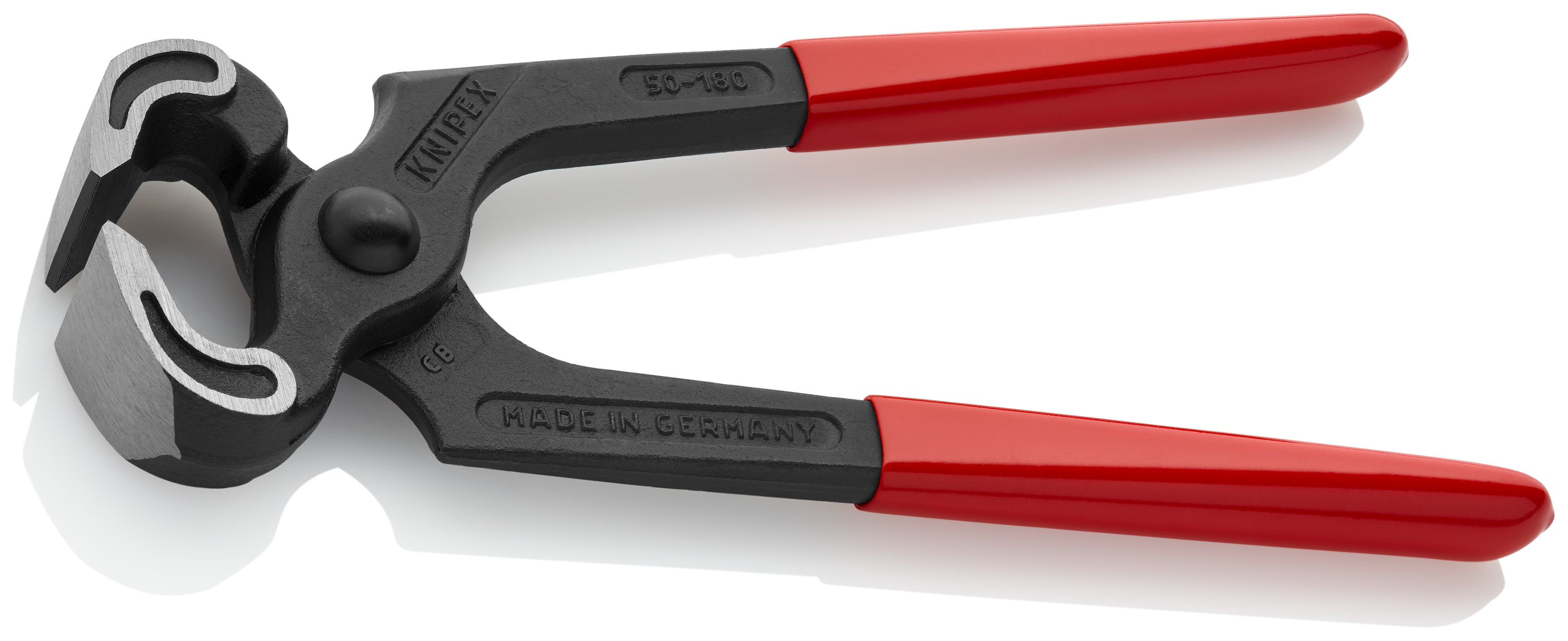 KNIPEX KNIPEX 50 01 180 Kneifzange 180 mm schwarz atramentiert mit Kunststoff überzogen poliert KNIPEX KNIPEX 50 01 180 Kneifzange 180 mm schwarz atramentiert mit Kunststoff überzogen poliert