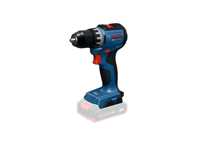 BOSCH Akku-Bohrschrauber GSR18V-52, 2 x Akku GBA 18V 2.0Ah in L-Case