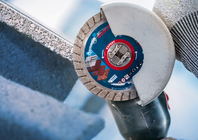 BOSCH EXPERT Multi Material X-LOCK Diamanttrennscheiben, 115x22,23x2,4x12 mm