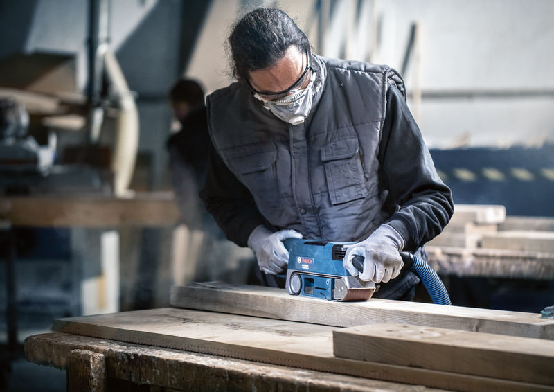 BOSCH PRO X440 Schleifband, 75 x 457 mm, G120, 3-tlg. BOSCH PRO X440 Schleifband, 75 x 457 mm, G120, 3-tlg.