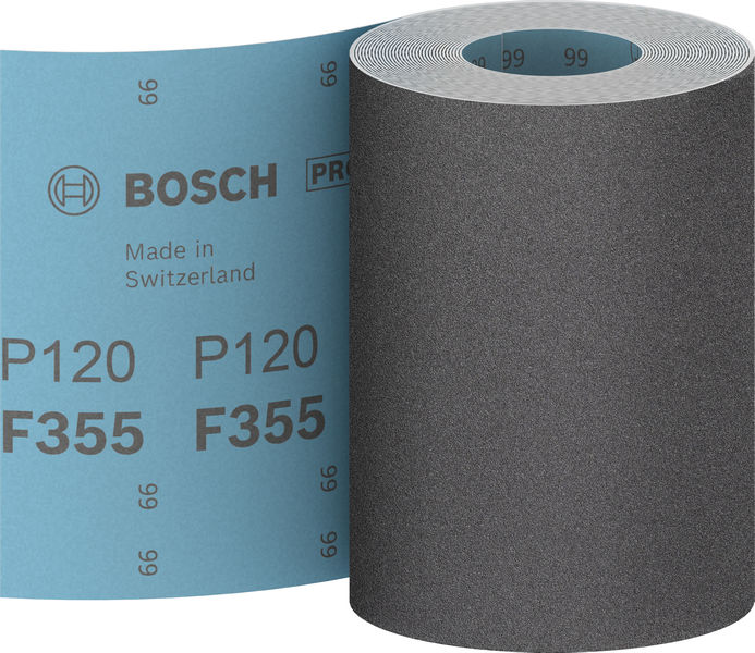 BOSCH PRO C355 Schleifrolle, 93 mm, 5 m, G120 BOSCH PRO C355 Schleifrolle, 93 mm, 5 m, G120