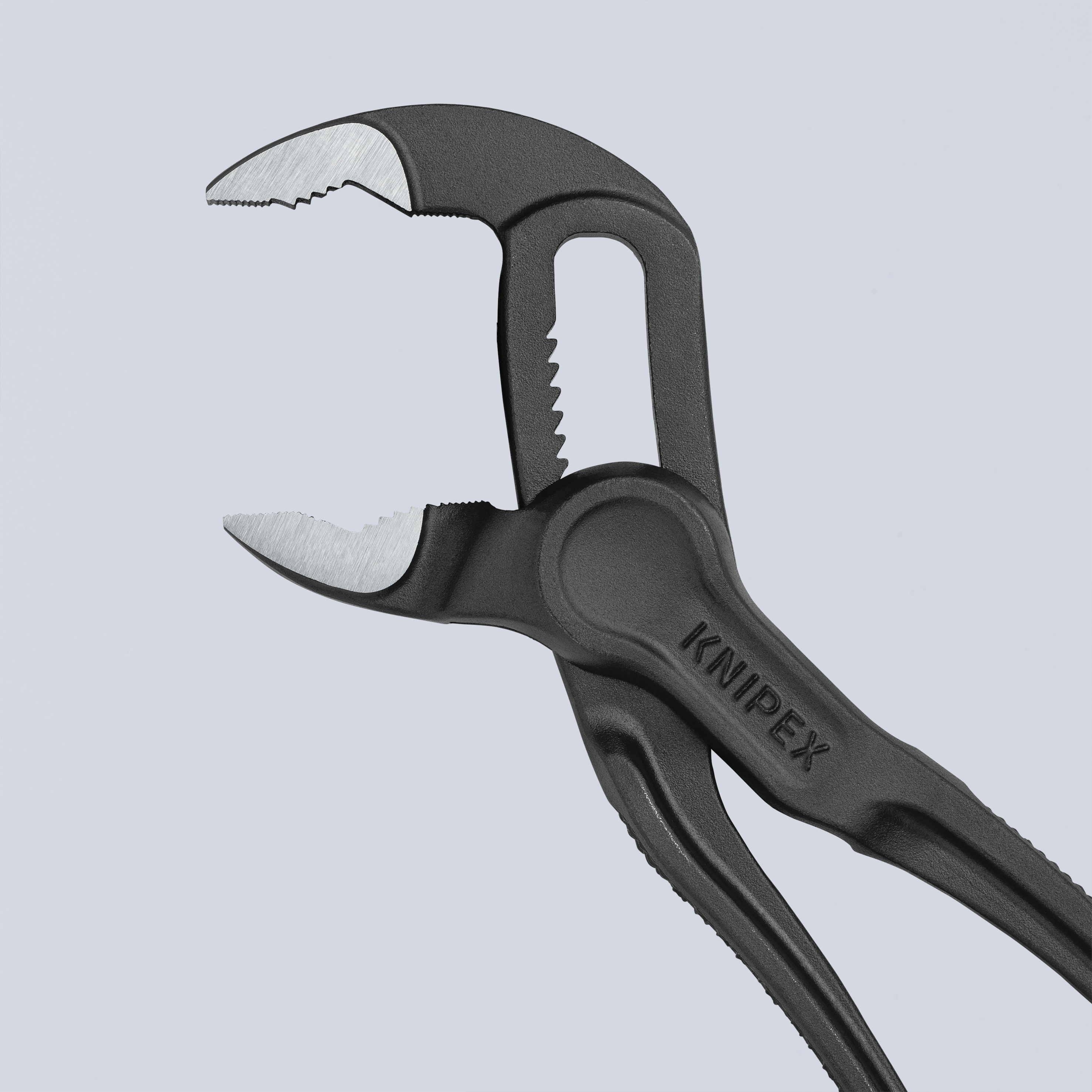 KNIPEX KNIPEX 87 00 100 BK Cobra® XS Rohr- und Wasserpumpenzange 100 mm grau atramentiert aufgeprägte, raue Oberfläche poliert
