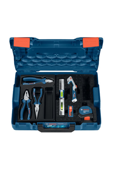 BOSCH Set mit Zangen und verschiedenen Handwerkzeugen, 16-teilig BOSCH Set mit Zangen und verschiedenen Handwerkzeugen, 16-teilig