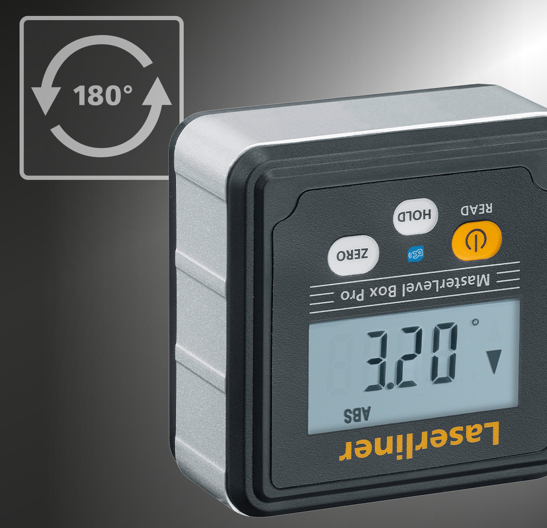 LASERLINER Digitale Elektronik-Wasserwaage MasterLevel Box Pro
